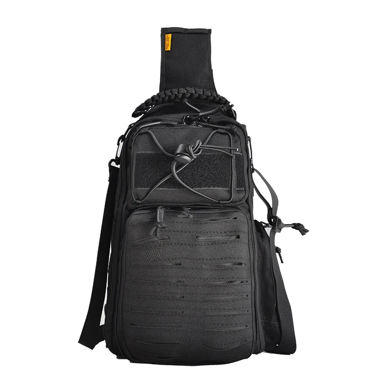 THE PEAK&PATH™ Nylon Fishing Bag Multifunctional Waterproof Durable Single Shoulder Bag Outdoor Camping Hiking Gear Fishing Tackle Bag