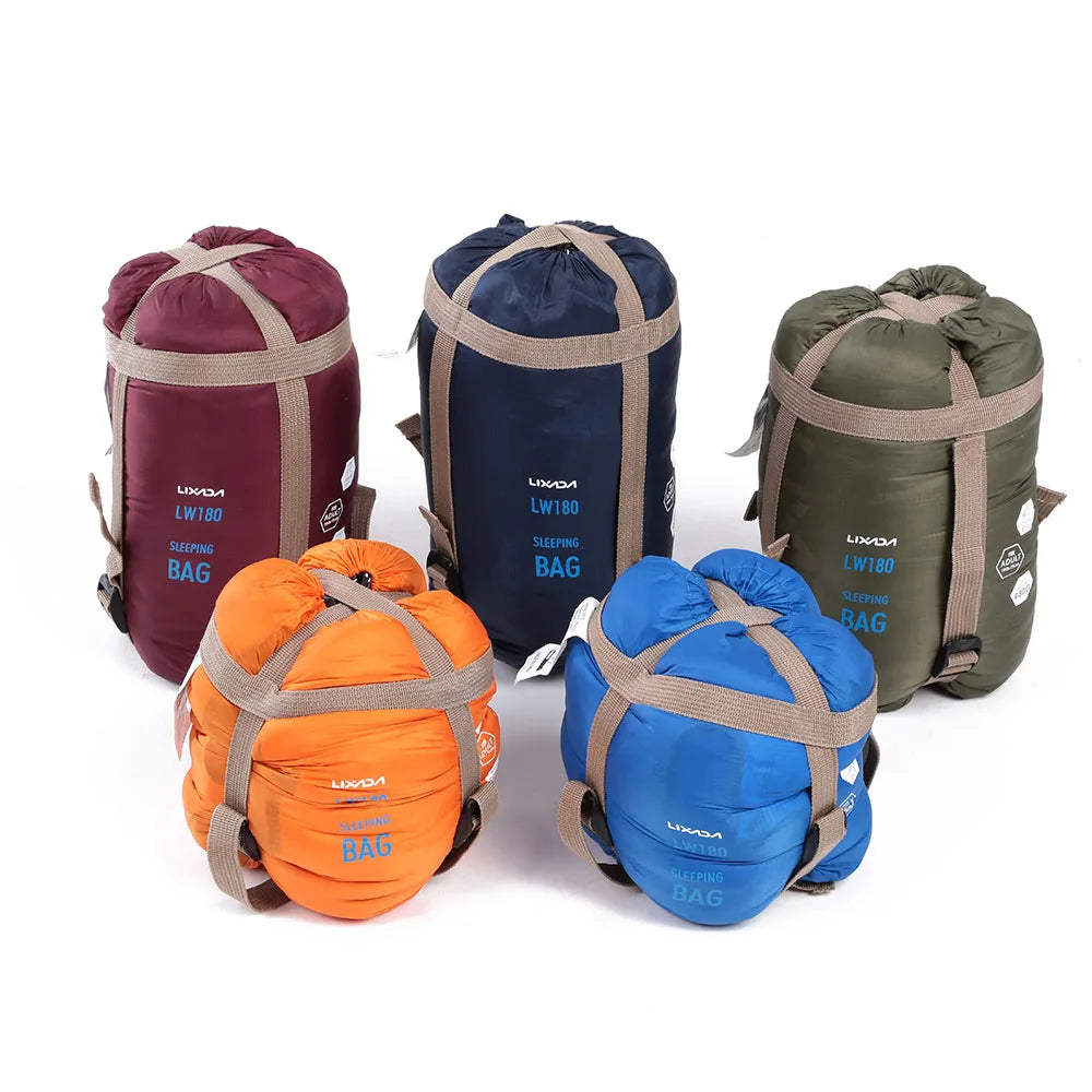 THE PEAK&PATH™ 190*75cm Envelope Sleeping Bag Adult Camping Outdoor Mini Walking beach Sleeping Bags Ultralight Travel Bag Spring Autumn