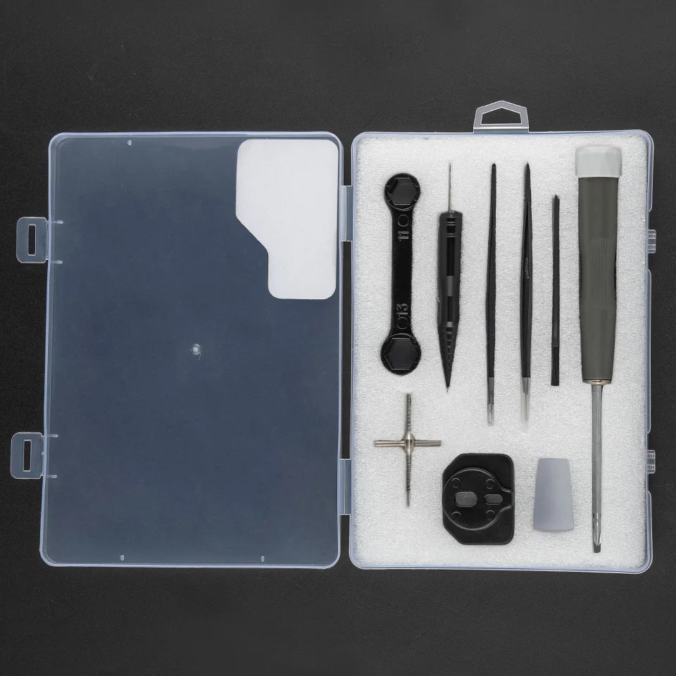LINNHUE Fishing Tackle Diy Repair Spinning Baitcasting Reel Parts Disassembly Fishing Reel Unload Maintenance Tool Kit
