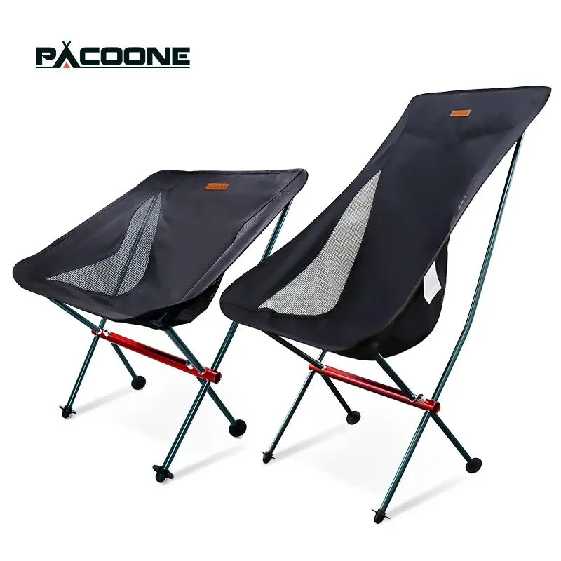 THE PEAK&PATH™PACOONE Camping Fishing Folding Chair Tourist Beach Chaise Longue Chair for Relaxing Foldable Leisure Travel Furniture Picnic