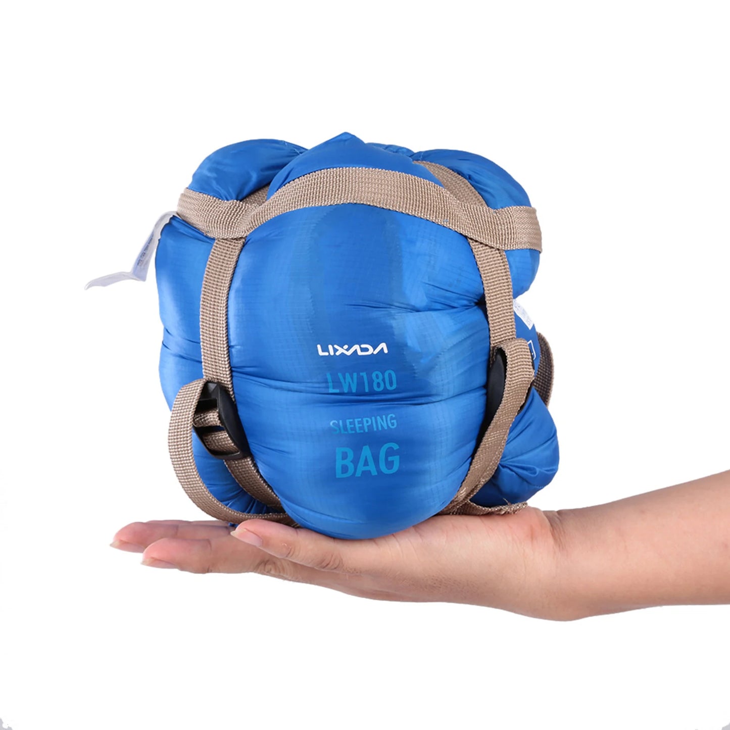 THE PEAK&PATH™ 190*75cm Envelope Sleeping Bag Adult Camping Outdoor Mini Walking beach Sleeping Bags Ultralight Travel Bag Spring Autumn