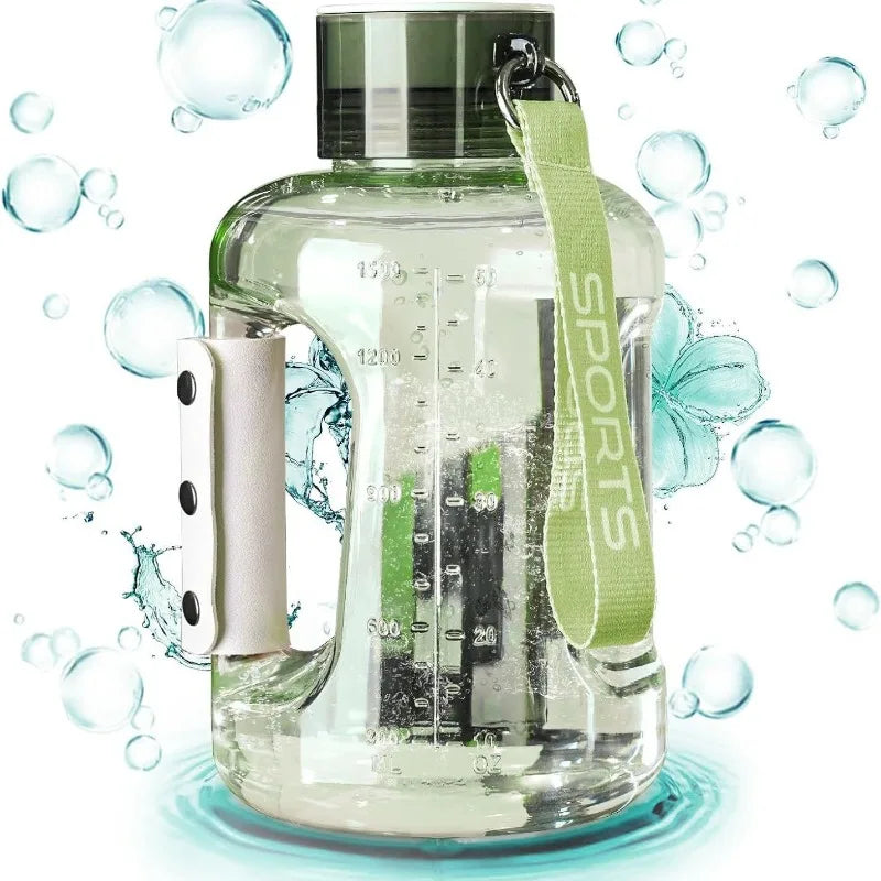 THE PEAK&PATH™Hydrogen Water Bottle 1.5L Hydrogen Rich Portable Sports Water Bottle Rich Molecular Hydrogen Water Generator