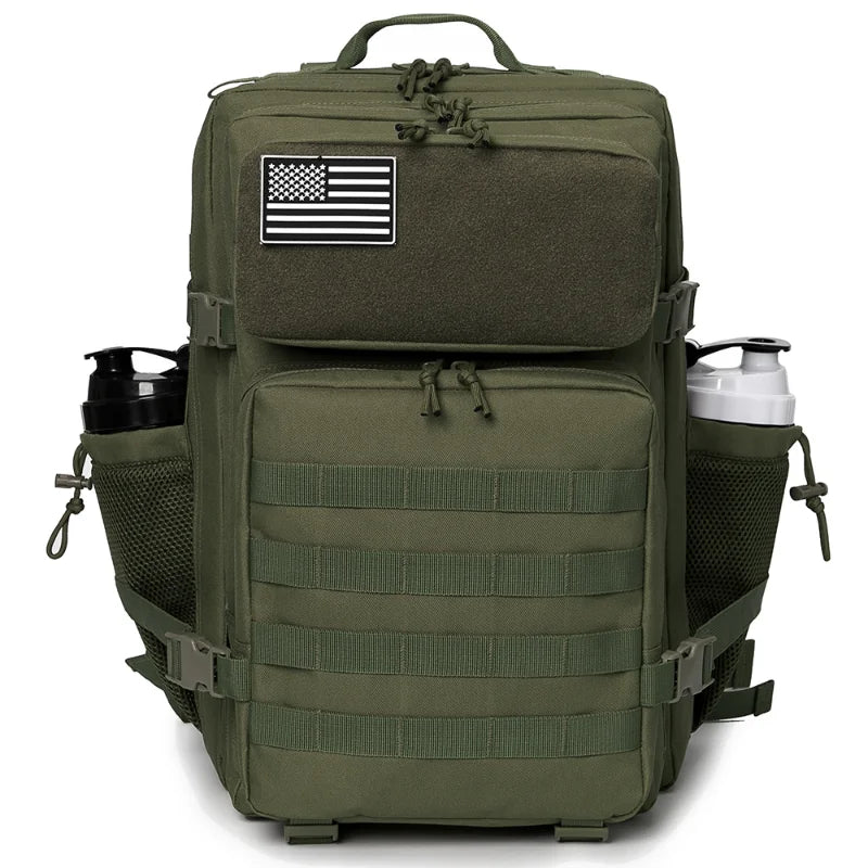 THE PEAK&PATH™ 50L Tactical Backpack survival Bag Hunting MOLLE Backpack GYM For Men EDC Outdoor Hiking Rucksack Witch Bottle Holder